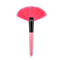 Professional Single Fan Shape Makeup Brushes 1 PCS Powder Brush Sector Shaped Blush Brush Soft Touch