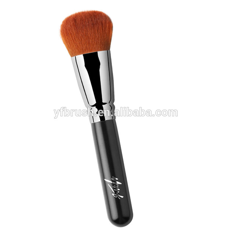 Primer foundation Brush free sample round shape synthetic fiber hair makeup smudge brush A16