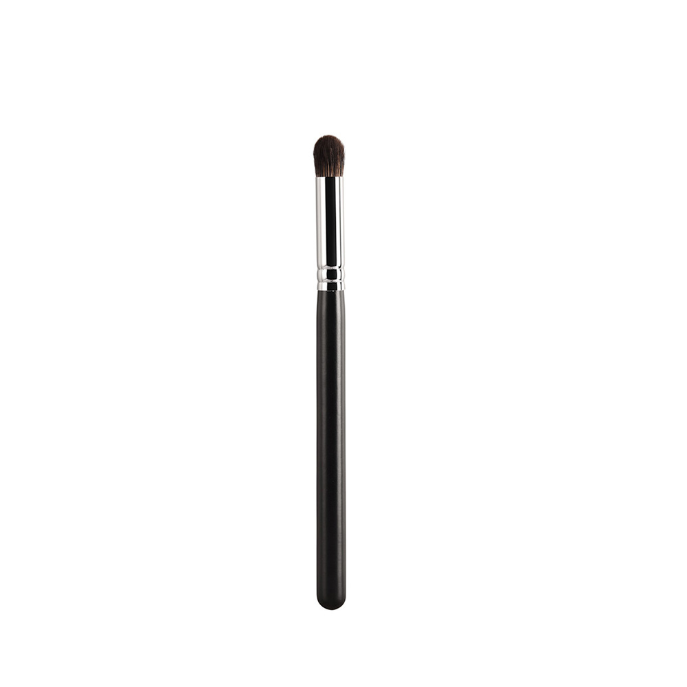 Professional rounded top racoon hair private label makeup brush